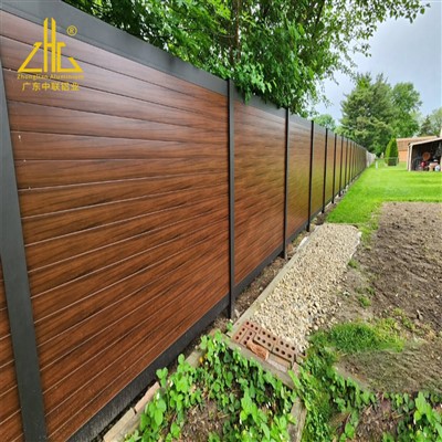 Pasokan Pagar Panel Privasi Aluminium