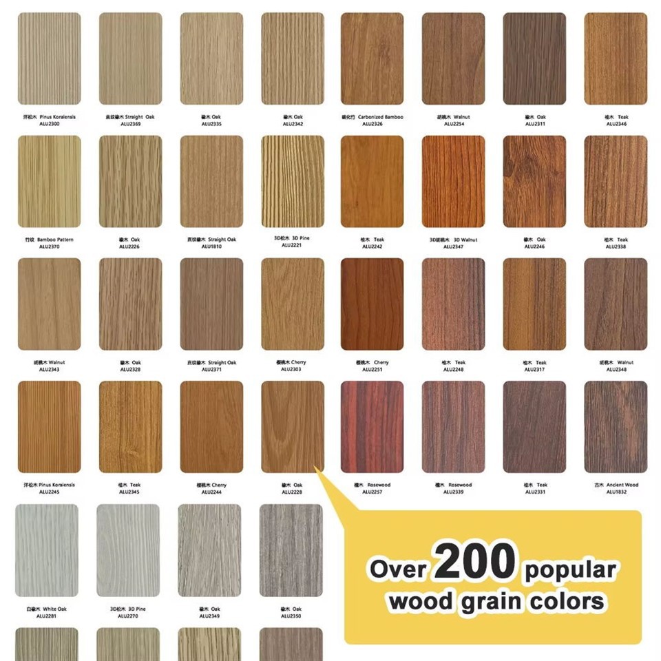 Wood Look Aluminum Cladding (9)