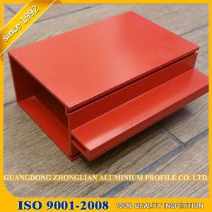profil ekstrusi profil dinding tirai aluminium katalog tabung aluminium dengan SGS