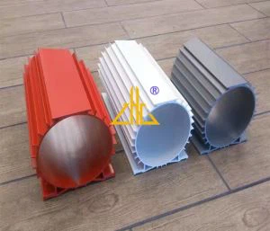 Profil Heatsink Aluminium Ekstrusi Industri Cina