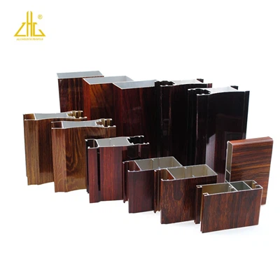 Profil Aluminium Butir Kayu Kustom